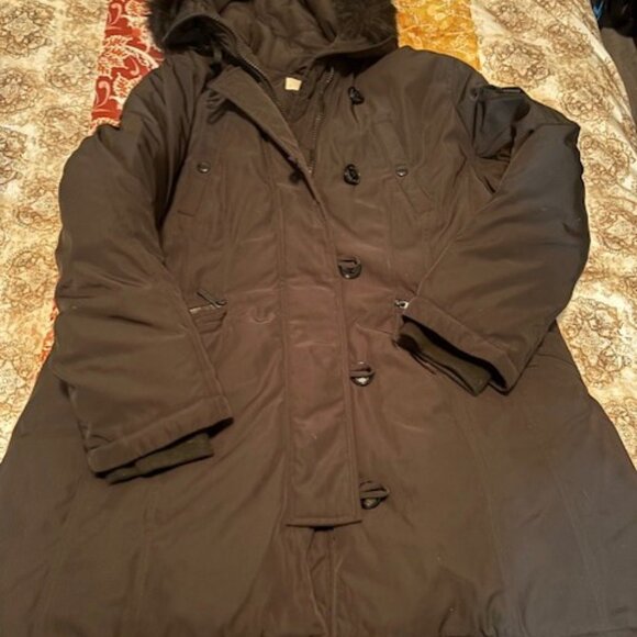 Michael Kors parka with removable fur hood -  Size XL - Picture 2 of 4